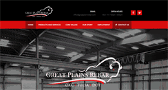 Desktop Screenshot of greatplainsrebar.com